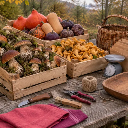 Cèpes, girolles, courges : ce que les premières cagettes d'automne racontent du millésime 2026