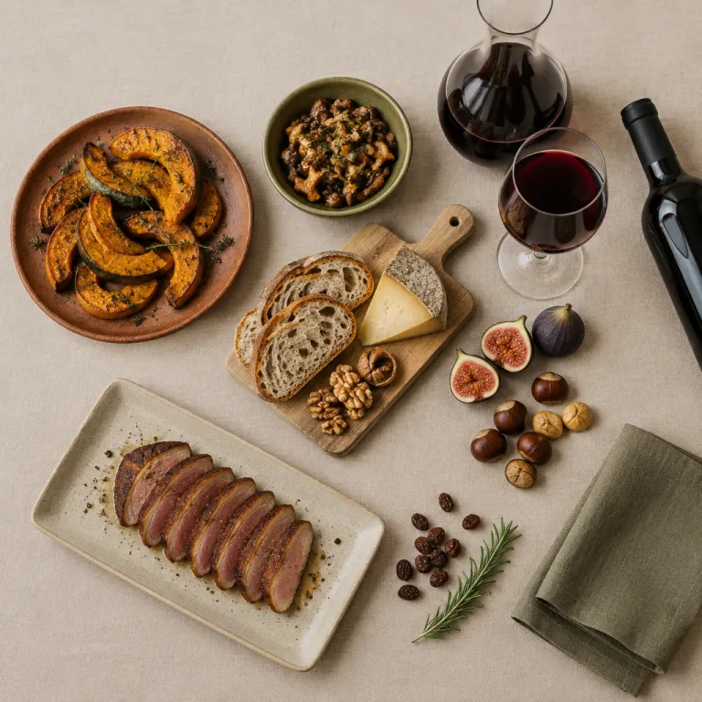 Accords mets et vins d'automne : les mariages de terroir qui fonctionnent à tous les coups
