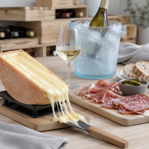 Quel vin blanc choisir avec une raclette fromage charcuterie pour créer de la valeur en cave à vin