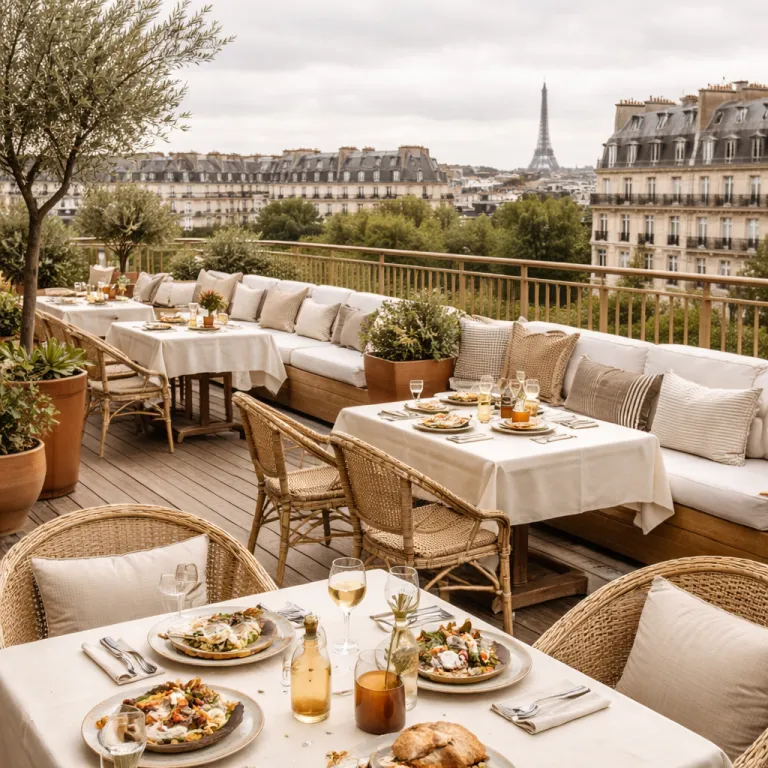 Bigoudi : le rooftop de la Brasserie Rosie Jolie qui change la donne dans le 16e